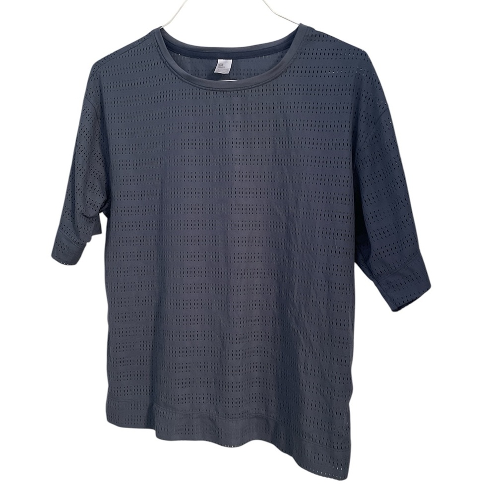 Gray Perforated Top